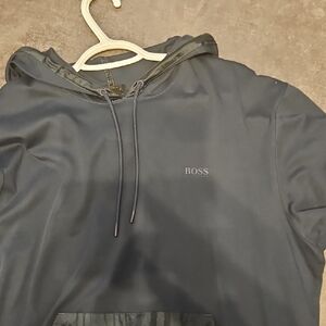 BOSS Navy Hoodie